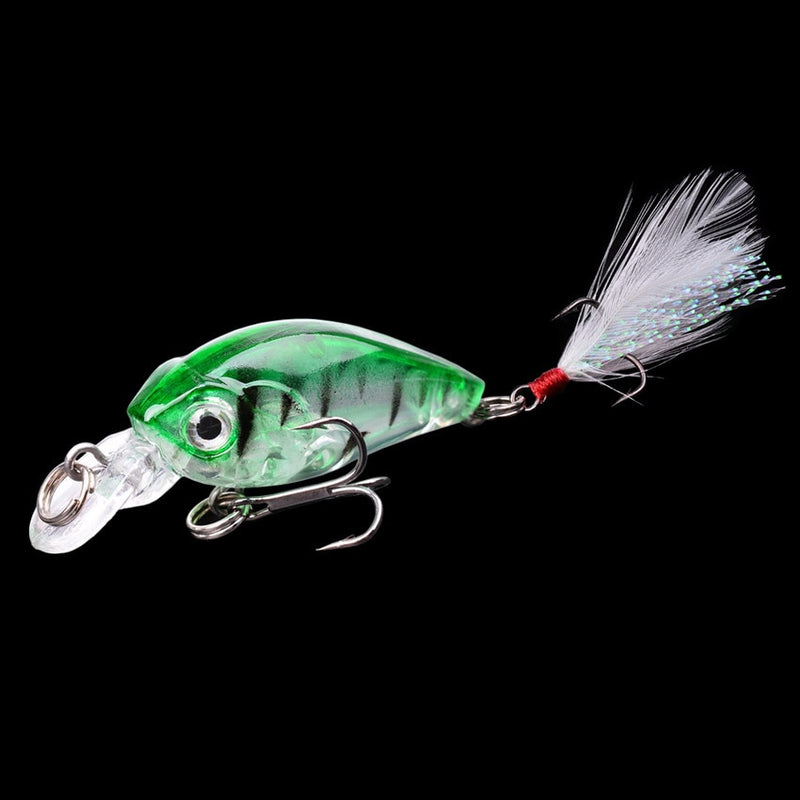 1 Uds. Señuelo de pesca Minnow 45mm 3,8g Crankbait