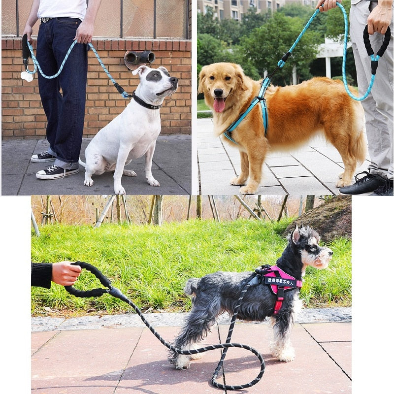 Strong Dog Pet Leashes Reflective 150/200/300cm