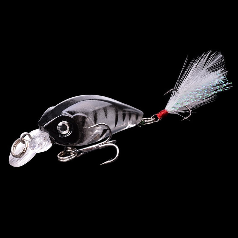 1 PCS Minnow Fishing Lure 45mm 3.8g Crankbait