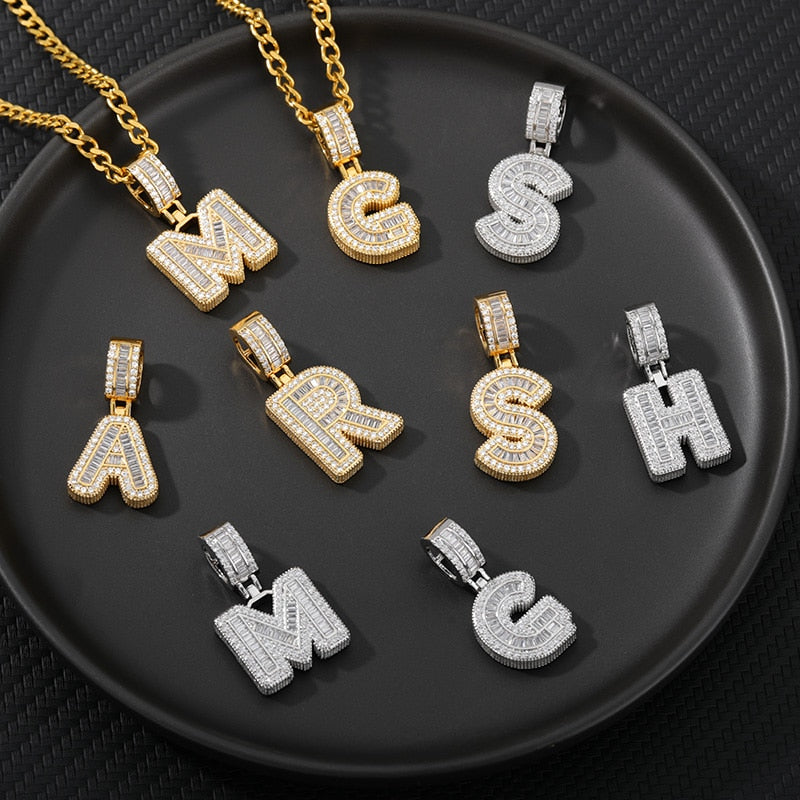 Gorilas Savage Initial Letters Necklace