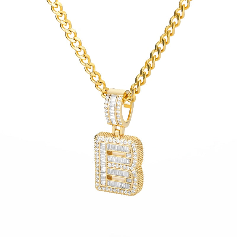 Gorilas Savage Initial Letters Necklace