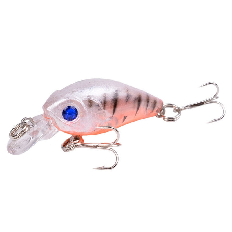 1 PCS Minnow Fishing Lure 45mm 3.8g Crankbait