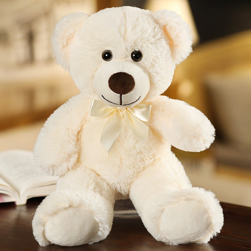 New 7 Colors 35cm Cute Bow Tie Teddy Bear Plush