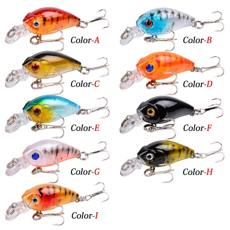 1 Isca de Pesca Peixinho 45mm 3,8g Crankbait