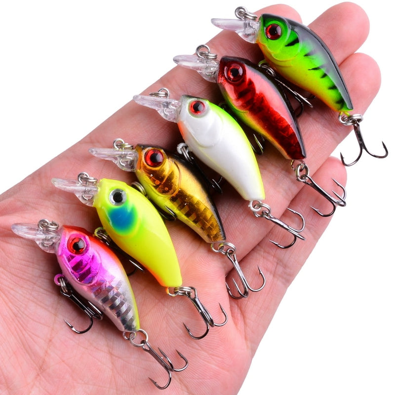 1 PCS Minnow Fishing Lure 45mm 3.8g Crankbait