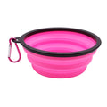 350ML/1000ML Foldable Silicone Pet Bowl Portable