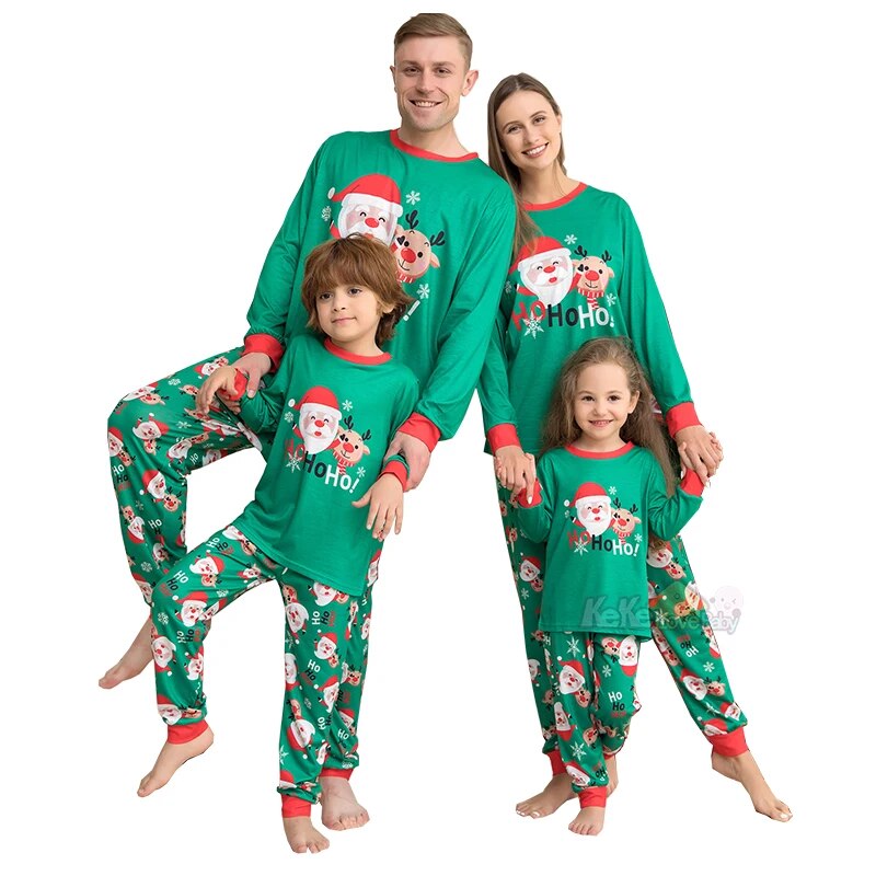 Family Matching Christmas Pajamas Set 2024 Xmas