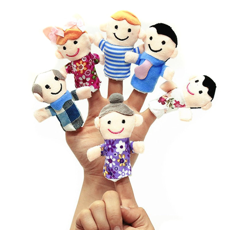 Soft Cute Story Hand Finger Puppets