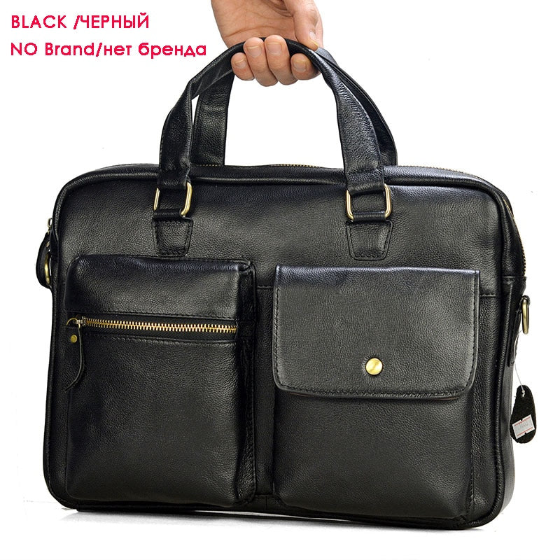 LEADPLUS Gorilas - Men Genuine Leather Handbag