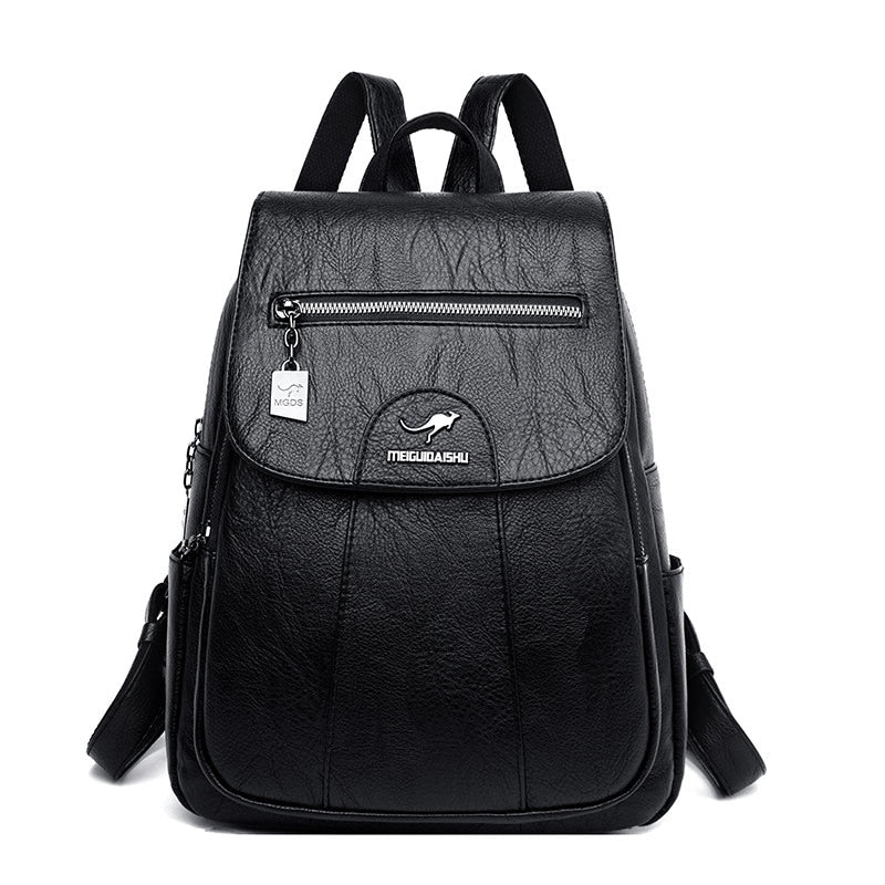 GORILAS Roo Leather Backpack