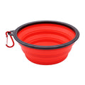 350ML/1000ML Foldable Silicone Pet Bowl Portable