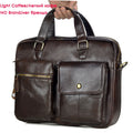 LEADPLUS Gorilas - Men Genuine Leather Handbag