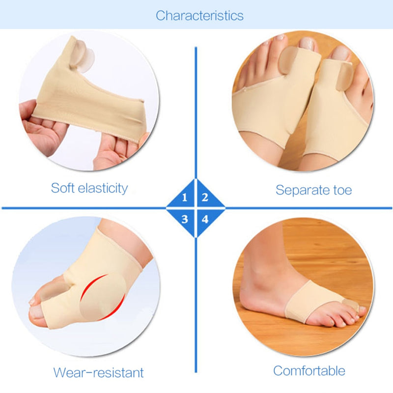 1Pair Toe Straightener